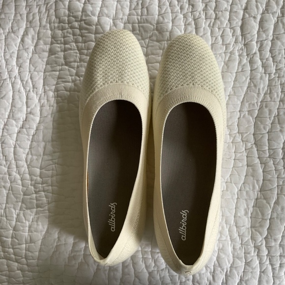 NWT Allbirds Tree Breezer flats - natural white - Picture 4 of 7